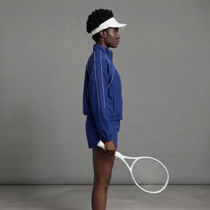 Conjunto deportivo para mujer 2027, ropa de exterior ligera, chaqueta cortavientos de nailon y pantalones cortos, secado rápido, estilo hip hop. - Product Image 6