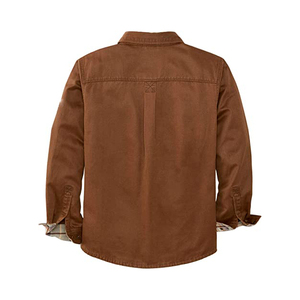 Chaqueta Vaquera para Hombre, Azul Claro, Estilo Vintage, Invierno, Personalizada, Ropa Urbana, Alta Calidad, Cuello Alto, Lona - Product Image 5