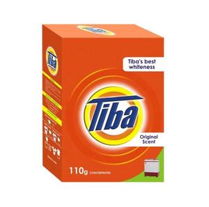 Détergent en poudre concentré Premium Tiba |   Nettoyant pour linge ultra frais au parfum original, blanchissant en profondeur, 110g - Product Image 1