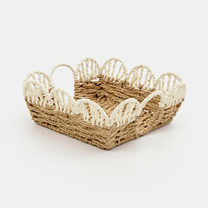 High Quality Natural Paper <b>Rope</b> Storage <b>Basket</b> Handmade Woven Organizer Best Selling Home Decor OEM ODM Factory Wholesale - Product Image 3