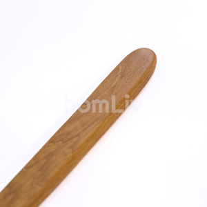 Teak Wood Handmade Decorative Eating Spoon Sustainable Natural Solid Wood Kitchen <b>Flatware</b> Dining Tableware Wooden Cutlery - Product Image 4