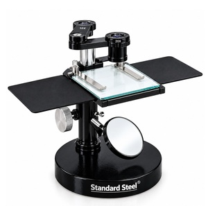 Microscope binoculaire de dissection 10X 20X à mise au point manuelle avec réglage dioptrique 15D et plateau en verre pour écoles et universités - Product Image 1