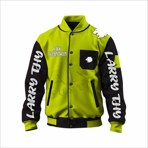 Chaqueta Letterman para Hombre con Diseño Personalizado al por Mayor, Chaqueta de Invierno Letterman para Hombre de Primera Calidad, Ropa Urbana - Product Image 2