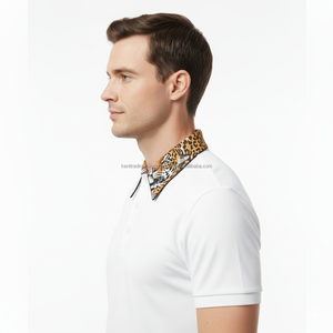 เสื้อโปโลปิเก้ขายส่งสำหรับผู้ชาย รับทำโลโก้ตามสั่ง จำนวนมาก ผ้าฝ้าย 100% เสื้อโปโลเปล่าคุณภาพสูง ราคาโรงงานโดยตรง - Product Image 5