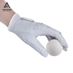 Gants de golf AIFRAN pour juniors et adultes : multicolores, réglables avec velcro, en cuir souple, pour l'entraînement - Product Image 4