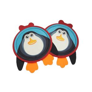 จานร่อนรูปเพนกวินสีแดงสำหรับเด็ก เล่นชายหาด กีฬากลางแจ้ง - Product Image 6