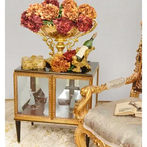 Porte-bouteille vintage en métal en forme de bateau avec motif de fruits, porte-vin décoratif fait à la main pour les fêtes - Product Image 4