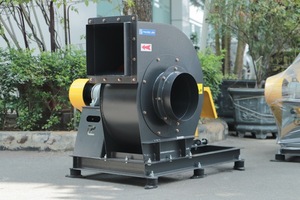 Ventilateur centrifuge à entraînement par courroie pour l'extraction de poussières industrielles CPL-3-4I, protection du moteur, contrôle de vitesse flexible - Product Image 2