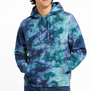 Sweat-shirts tie-dye pour hommes fabriqués au Pakistan, logo personnalisé, faible MOQ, prix bas. - Product Image 3