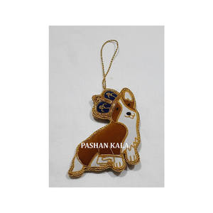 Adornos Navideños Colgantes Hechos a Mano, Diseño Único, Múltiples Colores, Formas de Animales, Trabajo con Zari y Cuentas, Muy Exclusivos - Product Image 4