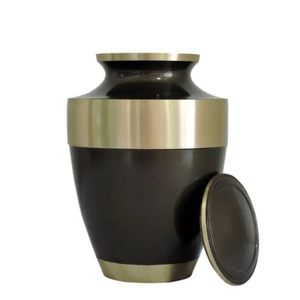 Custom Adult Kids <b>Pets</b> Cremation <b>Keepsake</b> Urn Coffin Classic American Style Metal UV Printing <b>Ashes</b> Storage Urns - Product Image 3