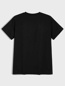 เสื้อยืดคอกลมแขนสั้นผู้ชายผ้าฝ้าย 100% พิมพ์ลายตามสั่งขายส่งสำหรับฤดูร้อน ทรงพอดีตัว - Product Image 2