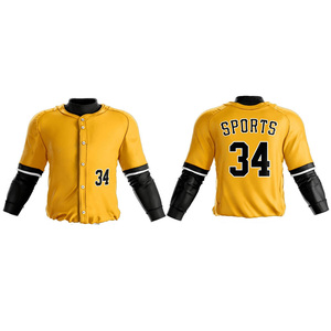 Fournisseur classé parmi les meilleurs, uniformes de softball personnalisés avec votre propre logo et design, maillots bon marché, uniformes de baseball imprimés pour adultes - Product Image 5