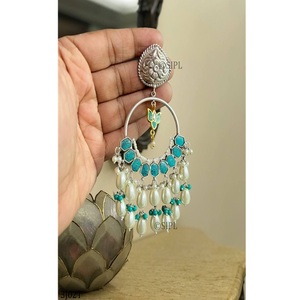 Atractivos Pendientes de Moda con Baño de Oro y Moissanita de Primera Calidad para Mujer, Ideales para Fiestas y Bodas - Product Image 2
