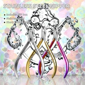 Cortauñas profesional para unión de uñas, herramienta de manicura con doble resorte para cortar cutículas y uñas encarnadas - Product Image 2