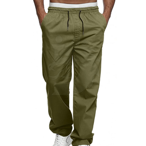 Nuevo Diseño Pantalones Chinos Clásicos para Hombre, Corte Recto, Ligeros, Transpirables, Ecológicos, Mezcla de Algodón Premium, Elegantes para Oficina - Product Image 2