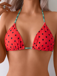 Ensemble bikini sans couture pour femme, sublimation, haute qualité, anti-plis, écologique, respirant, taille haute, vente chaude, OEM - Product Image 4