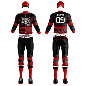 Uniforme de Béisbol de Diseño OEM 2025, Venta al por Mayor, Uniforme de Béisbol Moderno para Hombre con Logotipo Personalizado - Product Image 3