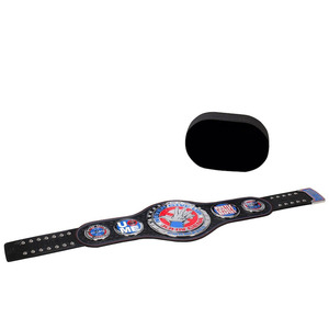 Ceinture de champion de collection Legacy Championship, nouvelle ceinture de lutte WWF Never Give Up en argent, en cuir véritable, vente en gros, disponible immédiatement - Product Image 6