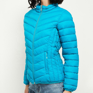<b>Top</b> Quality Women's Zip up Puffer Down Jacket Women Winter Clothing Bomber <b>Bubble</b> Outdoor Jacket - Product Image 3