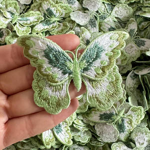 Custom Embroidery Patch Wholesale Fine Applique Fabric Badges for <b>Jackets</b> Shirts Caps Bags Clothing Factory Heat Press Iron On - Product Image 1