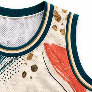 Donnez à votre équipe une identité distinctive avec cet ensemble d'uniformes de basketball personnalisés, doté d'un design abstrait sublimé de qualité supérieure et - Product Image 6