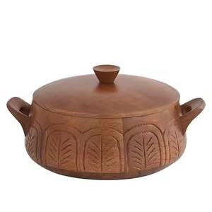 กล่องไม้เก็บโรตี ชปาตี ทนทาน สำหรับเก็บอาหารที่บ้าน - Product Image 6