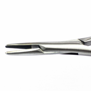 Professional Beauty Tool Stainless Steel Cuticle Scissors with Ultra-Thin Tips Smooth Spring-Back Action Precision Steel Handle - Product Image 6