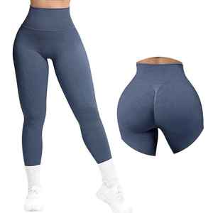 Quick Dry Butt Liftin High Waist Seamless Sport Gym Pantalones Workout Running Leggings Women Yoga Fitness Long Pants - Product Image 2