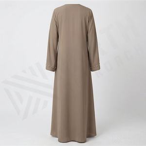 Thobe Thawb en gros, Abaya personnalisée, haut pour femmes grandes tailles, couleur personnalisée, élégant, longueur au sol, OEM, mode modeste - Product Image 2