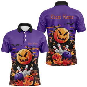 Polo personalizado de Halloween para equipo de profesores uniforme aspecto profesional Canadá al por mayor - Product Image 5