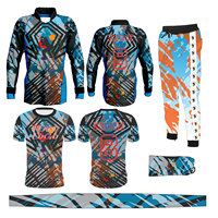 Paket Seragam Paintball Ringan Cepat Kering OEM Custom dengan Jersey, Celana, dan Perlengkapan Pelindung