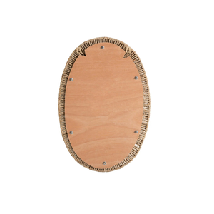 Natural Vintage Seagrass Oval <b>Mirror</b> Wall Decor for Living Room Bedroom Bathroom Entryway from Vietnam B2B - Product Image 3