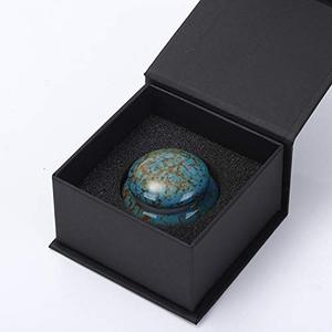 Ornamental Aluminum <b>Keepsake</b> Ash Urn Funeral <b>Memorial</b> Container Featuring Matte Exterior Finish And Artistic Appearance - Product Image 4