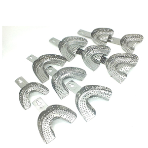 Plateaux d'empreinte dentaire de qualité supérieure en acier inoxydable, chirurgicaux, neufs, avec le meilleur style - Product Image 4