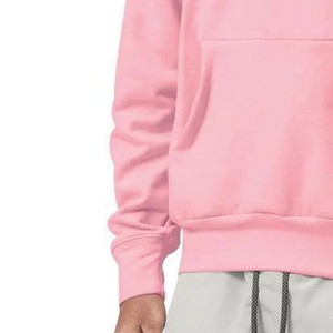 Sweat à capuche en molleton pour homme, coupe classique, avec logo sur le devant et poche, 100% coton, séchage rapide et respirant, pull décontracté pour l'hiver - Product Image 1