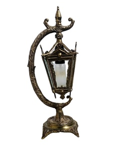 <b>Table</b> <b>Lamp</b> with glass shade and beautifully crafted bronze/brass Base Moroccan <b>table</b> <b>lamp</b> brass light best selling product of 2 - Product Image 1