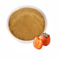 Topverkochte 100% pure & natuurlijke persimmon fruitextract 10:1 poeder, hoge kwaliteit Diospyros kaki poeder, groothandel uit India