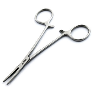 Pinzas Hemostáticas Rectas de 11.5cm de Acero Inoxidable, Instrumento Quirúrgico para Pinzar Vasos Sanguíneos, Procedimientos Médicos y Dentales - Product Image 3