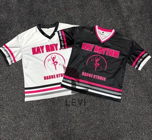 Maillot de supporter américain personnalisé de qualité supérieure, manches courtes, avec motif imprimé, respirant, vente chaude, OEM - Product Image 1