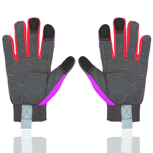Guantes de Mecánico de Cuero Ligeros y Duraderos, Transpirables, Protección Industrial para las Manos, Guantes de Seguridad de Alto Rendimiento para el Trabajo - Product Image 6