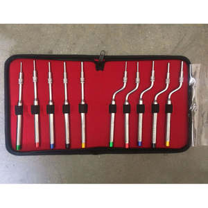 Kit professionnel de restauration dentaire manuelle en acier inoxydable, ensemble d'instruments de 10 pièces - Product Image 5