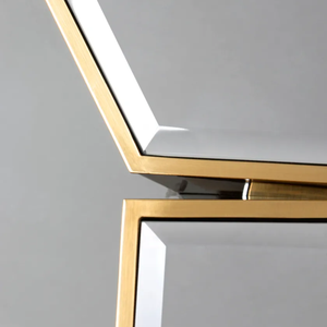 Miroir mural décoratif moderne en verre craquelé Daphoco, vente en gros, écologique, pour chambre, salon, appartement, bureau - Product Image 5