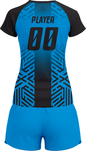 Uniforme de Voleibol SpikeStorm Pro, Kit de Voleibol AeroSpike Elite, ThunderHit Premium, 100% Poliéster, Sublimado, Completo - Product Image 3