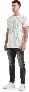 เสื้อยืดเจอร์ซีย์ผู้ชายใหม่ ผ้าฝ้าย 100% คอกลม แขนสั้น ทรงโอเวอร์ไซส์ ผ้าไม่ยับ สวมใส่สบายๆ สำหรับฤดูร้อน - Product Image 2