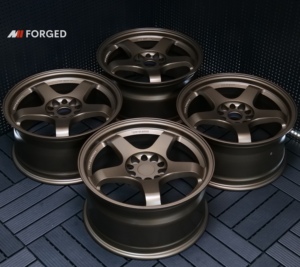 Roues forgées MN Nismo LMGT4 Bronze pour <span class=keywords><strong>Nissan</strong></span> <span class=keywords><strong>Skyline</strong></span> R33 R34 <span class=keywords><strong>GTR</strong></span> 300Z Maintien des jantes forgées - Product Image 2
