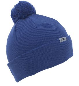 Wholesale Custom Blue Unisex Knit Cuffed Beanies <b>Winter</b> <b>Cap</b> Soft Warm Beanie Wool Blend Outdoor Sports Ear Protection <b>Cap</b> - Product Image 3