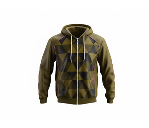 Sudadera con Capucha de Primera Calidad con Cierre Completo y Bolsillos Tipo Canguro, Ropa de Moda de Invierno para Hombres, Mujeres y Jóvenes, Chaqueta Deportiva con Capucha para Entrenamiento - Product Image 3