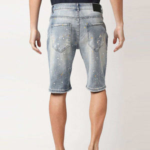 Nuevos Pantalones Cortos de Mezclilla para Hombre, Diseño Único, Estilo Urbano, Alta Calidad - Product Image 2