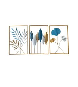 Decoración de Pared de Metal con Hojas de Hierro Modernas, Arte Abstracto para Colgar en la Pared, para Sala de Estar, Fondo de Sofá, Venta al Por Mayor - Product Image 6